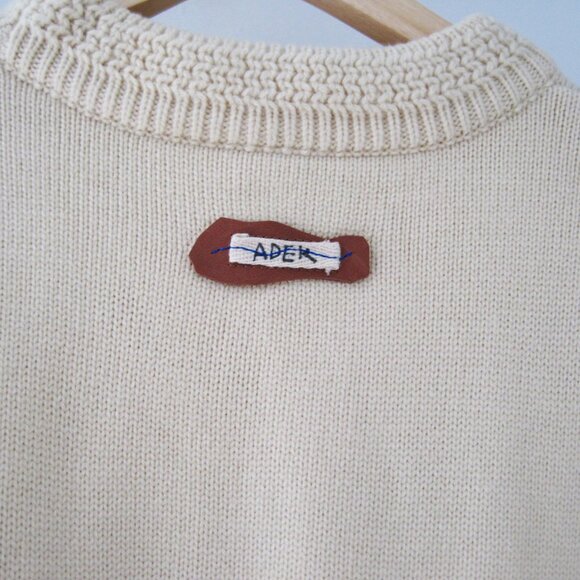 ADER error Off-White Knit Bluessom Sweater S - Picture 7 of 11